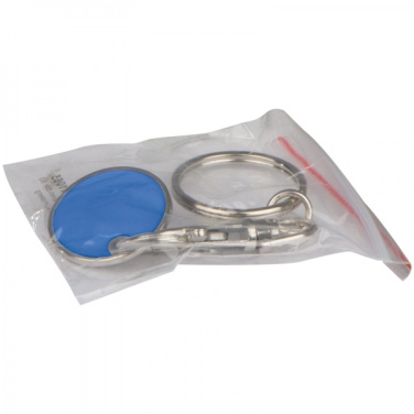 Logo trade promotional gifts picture of: Keyring with shopping coin ARRAS