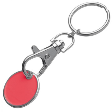 Logo trade advertising products picture of: Keyring with shopping coin ARRAS