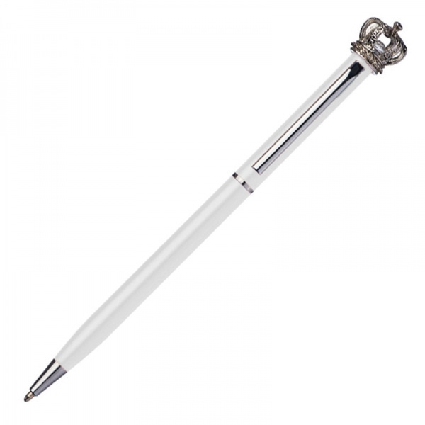 Logo trade promotional gifts picture of: Metal ballpen KINGS PARK