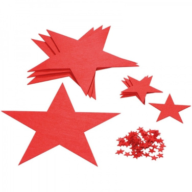 Logo trade business gifts image of: Felt star set KARLSTAD