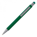 Metal ballpen touch pen soft touch SALT LAKE CITY, green