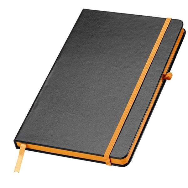 Logo trade promotional merchandise picture of: A5 note book CUXHAVEN