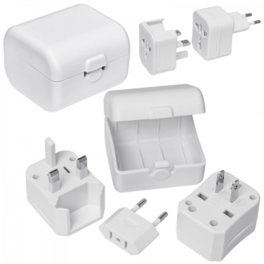 Logotrade promotional product picture of: Travel adapter PERU