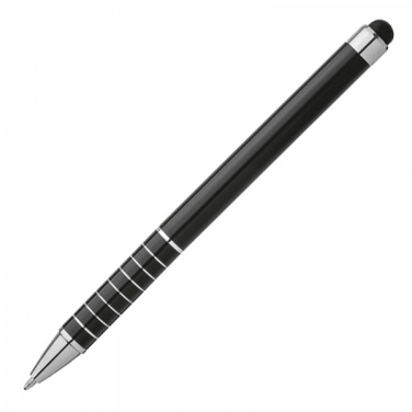 Logotrade promotional items photo of: Metal ballpen with touch pen LUEBO