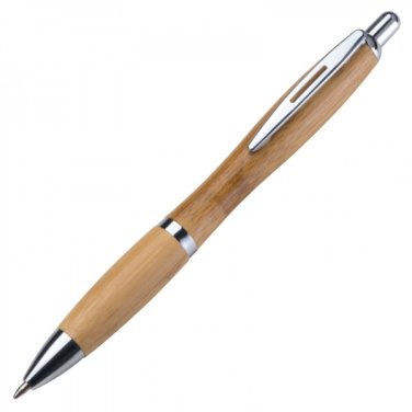 Logotrade promotional product picture of: Wooden ballpen BRENTWOOD