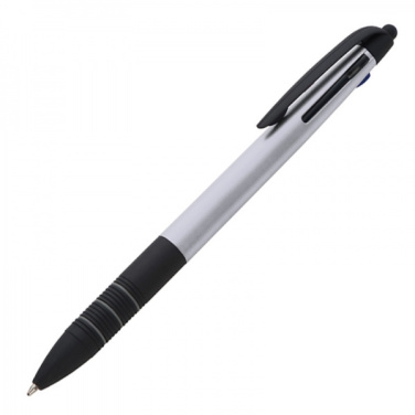 Logo trade promotional gift photo of: Plastic ballpen 3in1 BOGOTA