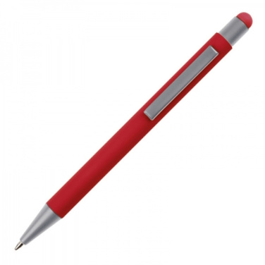 Logotrade promotional item image of: Metal ballpen touch pen soft touch SALT LAKE CITY