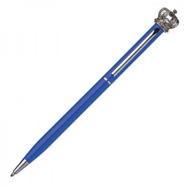 Logo trade promotional merchandise photo of: Metal ballpen KINGS PARK