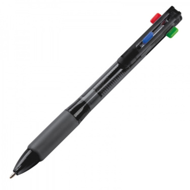 Logo trade advertising products picture of: Plastic ballpen 4in1 NEAPEL