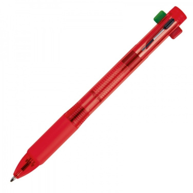 Logotrade promotional giveaway picture of: Plastic ballpen 4in1 NEAPEL