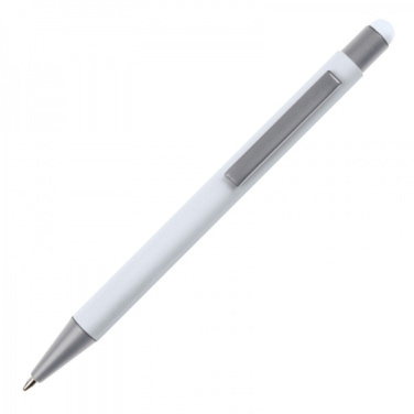 Logotrade promotional gift picture of: Metal ballpen touch pen soft touch SALT LAKE CITY