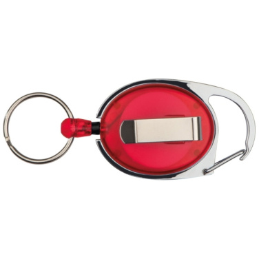 Logo trade promotional items picture of: Ski-Pass with Carabiner Keyring EMPLOYEE