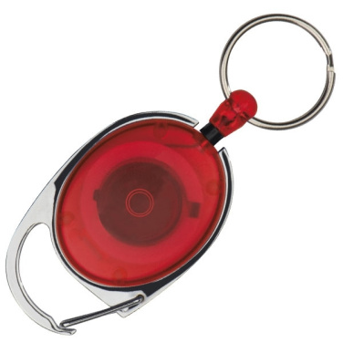 Logotrade corporate gift picture of: Ski-Pass with Carabiner Keyring EMPLOYEE