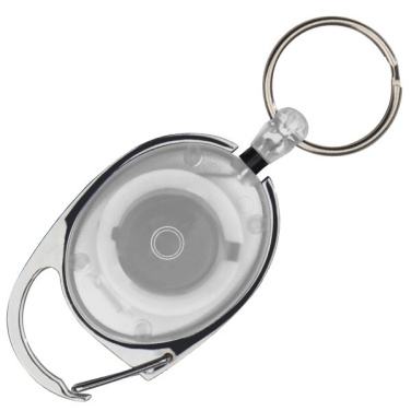 Logo trade advertising products image of: Ski-Pass with Carabiner Keyring EMPLOYEE