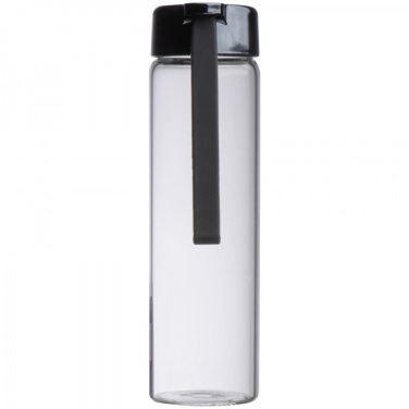 Logo trade promotional gifts image of: Glass bottle SEVILLA 450 ml