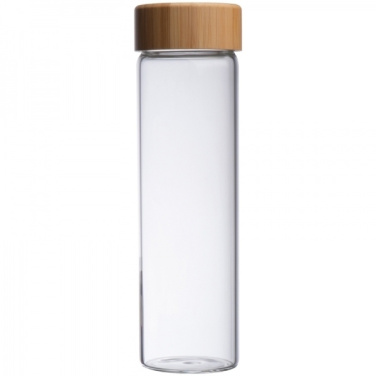 Logotrade promotional products photo of: Glass bottle SANTA CRUZ 500 ml