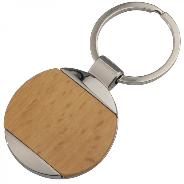 Logotrade business gift image of: Wooden keyring LANGHAUS