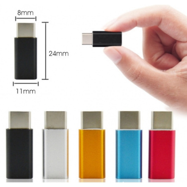 Logo trade promotional merchandise photo of: Type-C/micro USB adapter