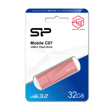 Logo trade advertising products image of: PENDRIVE SILICON POWER MOBILE - C07 3.2 32GB