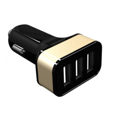 Logotrade promotional gift image of: Car Charger with 3 USB ports