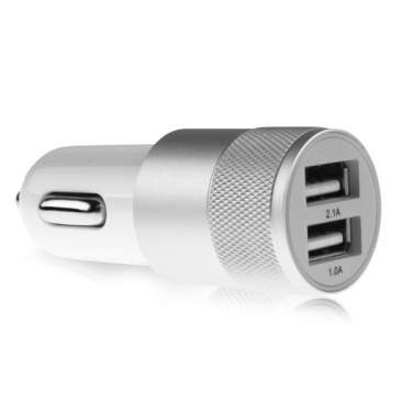 Logo trade corporate gift photo of: Metal car charger