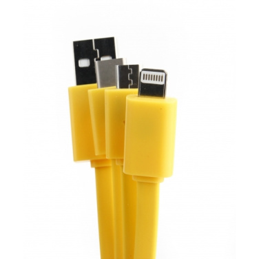 Logo trade promotional gift photo of: Personalized charging cable 3in1