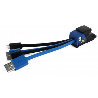 Logo trade corporate gift photo of: Personalized charging cable 3in1