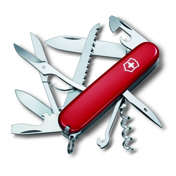 Logo trade promotional giveaways image of: Pcoket knife Huntsman Victorinox