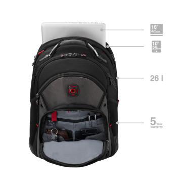 Logo trade business gift photo of: Backpack Wenger Synergy 16''