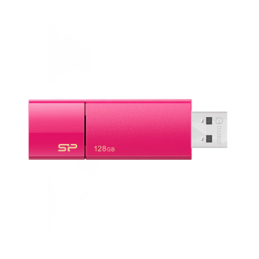 Logo trade corporate gift photo of: Pendrive Silicon Power 3.0 Blaze B05,pink