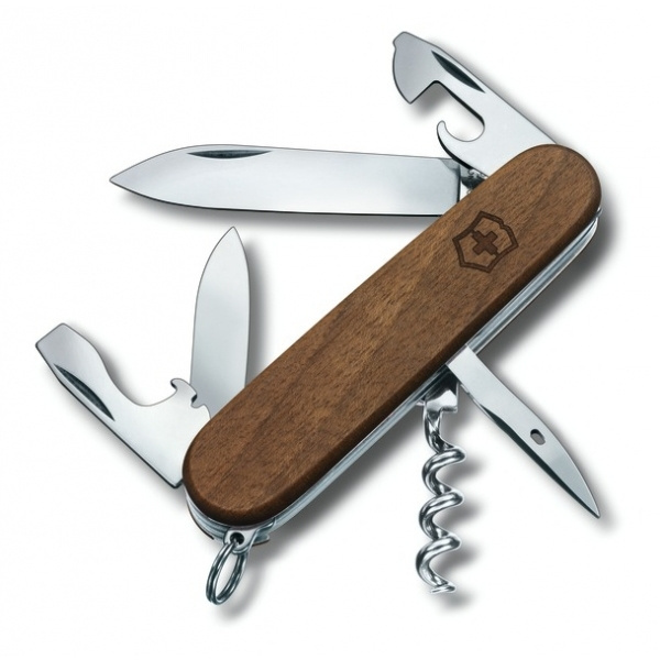 Logotrade advertising product image of: Pocket Knife Spartan Wood Victorinox