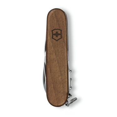 Logo trade corporate gifts picture of: Pocket Knife Spartan Wood Victorinox