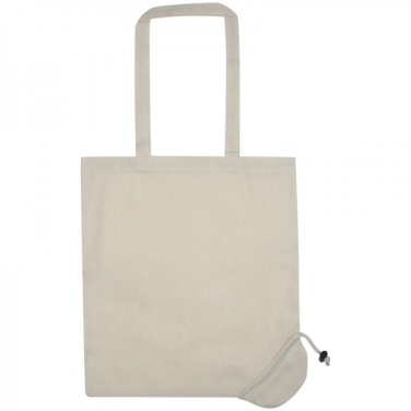 Logo trade advertising products image of: Foldable cotton bag KLEHOLM