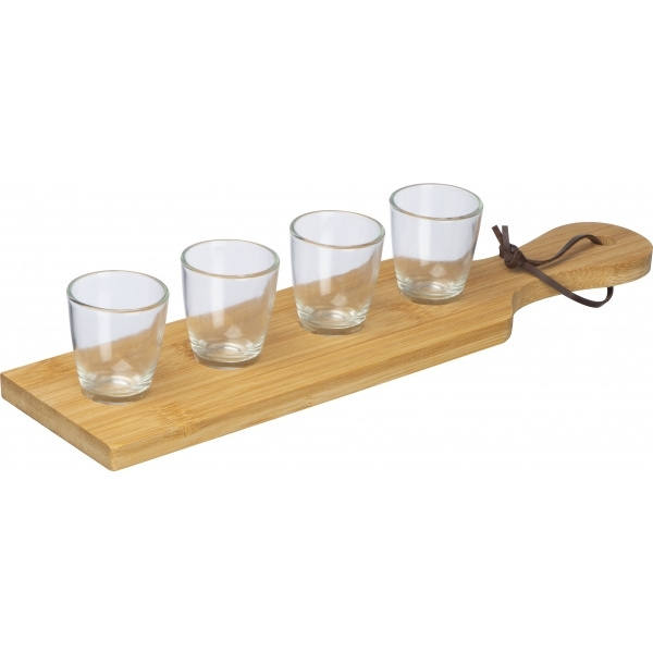 Logo trade corporate gifts picture of: Shot glass set KUFSTEIN