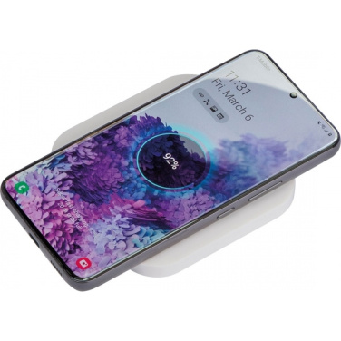 Logo trade promotional merchandise image of: Wireless charger LINCOLN