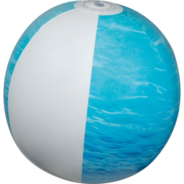 Logo trade business gifts image of: Beach ball MALIBU
