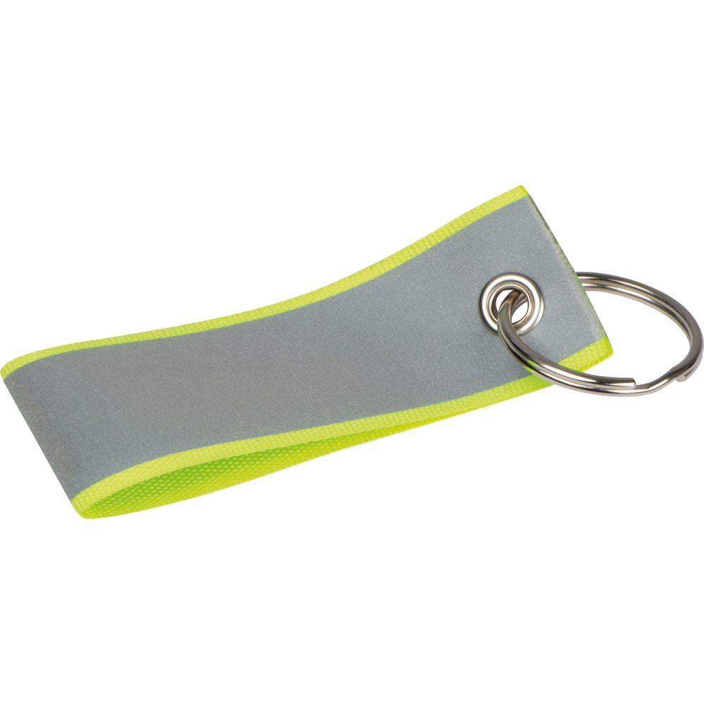 Logotrade promotional giveaway image of: Reflective keyring