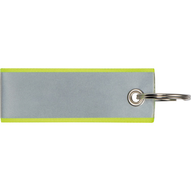 Logo trade promotional items image of: Reflective keyring