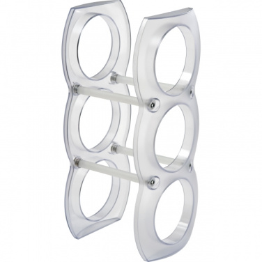 Logotrade corporate gift picture of: Plastic wine rack MONTEGO BAY