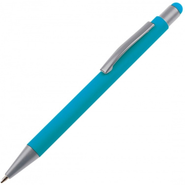 Logotrade advertising products photo of: Metal ballpen touch pen soft touch SALT LAKE CITY