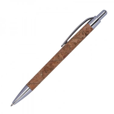 Logotrade promotional giveaway image of: Cork pen KINGSWOOD