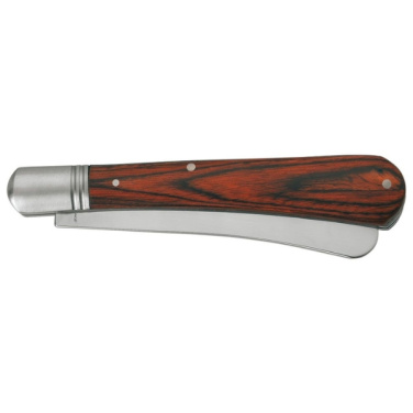 Logo trade corporate gifts image of: Butter knife GARMISCH Schwarzwolf