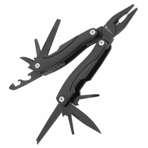 Logo trade promotional gifts image of: Multitool ARMADOR NEW Black Schwarzwolf