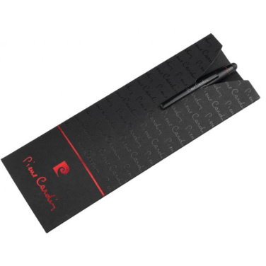 Logo trade promotional giveaways image of: Metal ballpoint pen, touch pen RENDOME Pierre Cardin