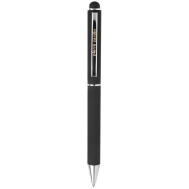 Logotrade promotional merchandise image of: Metal ballpoint pen, touch pen, soft touch CLAUDIE Pierre Cardin