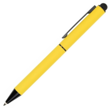 Logo trade promotional gifts image of: Metal ballpoint pen, touch pen, soft touch CELEBRATION Pierre Cardin