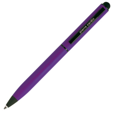 Logo trade promotional merchandise image of: Metal ballpoint pen, touch pen, soft touch CELEBRATION Pierre Cardin