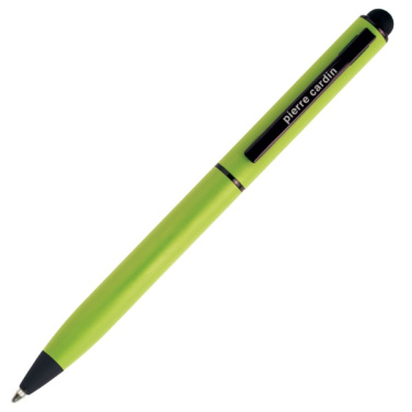 Logo trade promotional giveaways image of: Metal ballpoint pen, touch pen, soft touch CELEBRATION Pierre Cardin