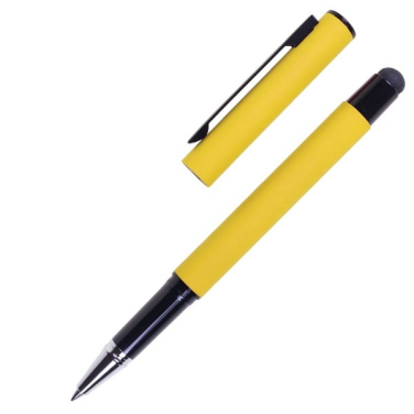 Logo trade promotional gift photo of: Roller touch pen, soft touch CELEBRATION Pierre Cardin