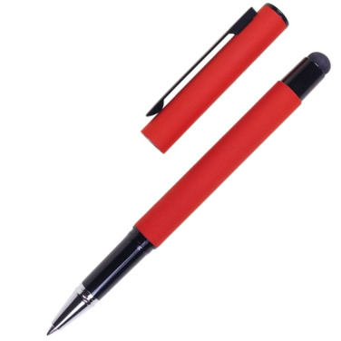 Logotrade promotional merchandise photo of: Roller touch pen, soft touch CELEBRATION Pierre Cardin